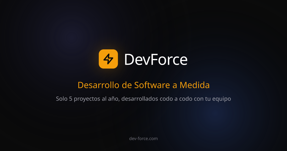 DevForce - Desarrollo de Software a Medida
